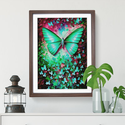 Solo Butterfly - Single Picture Frame Print