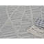 Exquisite Rugs Tangiers Handmade Hand-Tufted New Zealand Wool On Canvas Gray/Ivory Area Rug-1045361044