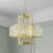 Belisle 4 - Light Geometric Chandelier-1671734135