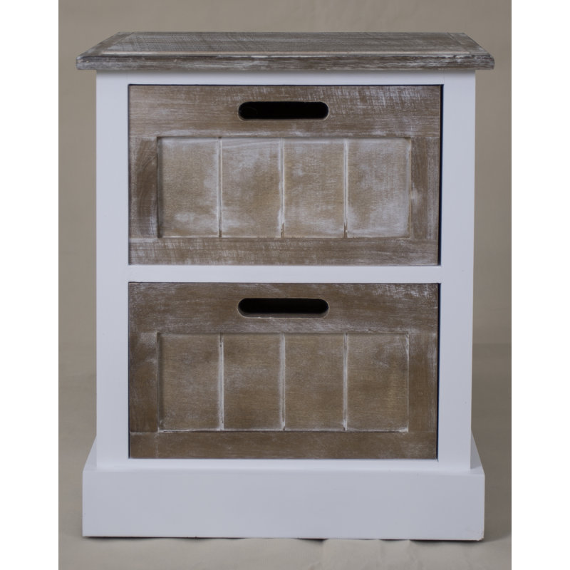Banbury 38cm W Solid Wood Bedside Table