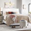 Lit tapissier standard en coton Marquise-1264077284-1264076815