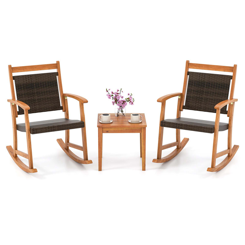 Alora Wicker 2 - Person Seating Group