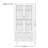 Modern and Simple Solid Wood Display Cabinet