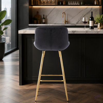 Ensemble de 26 tabourets de bar 26 po avec repose-pieds chromé