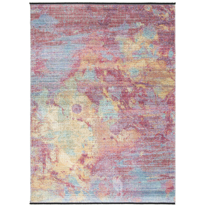 Langton Performance Abstract Rug, Rectangle 9' X 13'