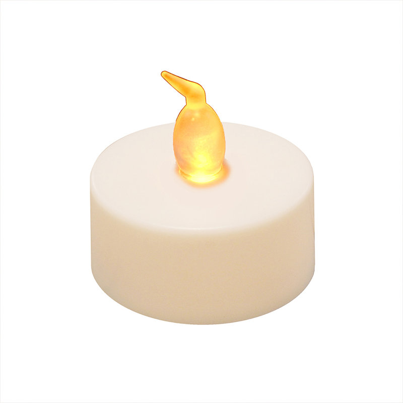 Battery Operated LED Tea Lights, Amber