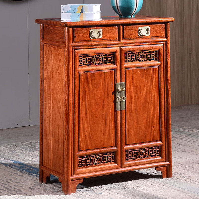 Armoire à chaussures en bois massif