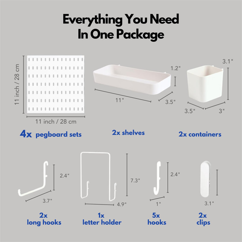 Pegboard Combination Kit