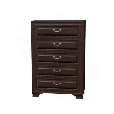 Commode de style transitionnel 1Pc