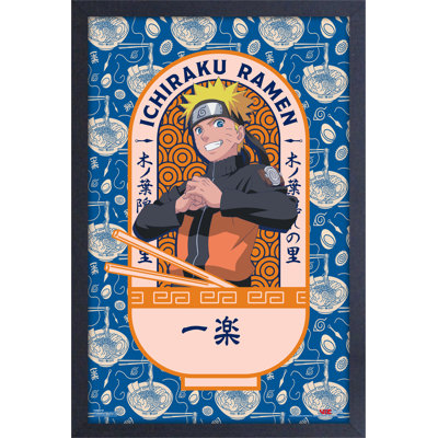 Naruto- Ichiraku Ramen 11x17 Gel-Coat Framed Print
