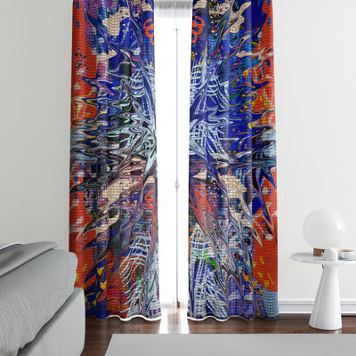 Semi Sheer Curtain Pair