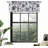 Jasinski Linen Blend Blackout Thermal Insulated Energy Saving Privacy Window Linen Curtain Valance Rod Pocket 2 Layers Single-1628603295-1641101890