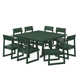 Edge Rectangular 8 - Person 59.5'' Long Dining Set