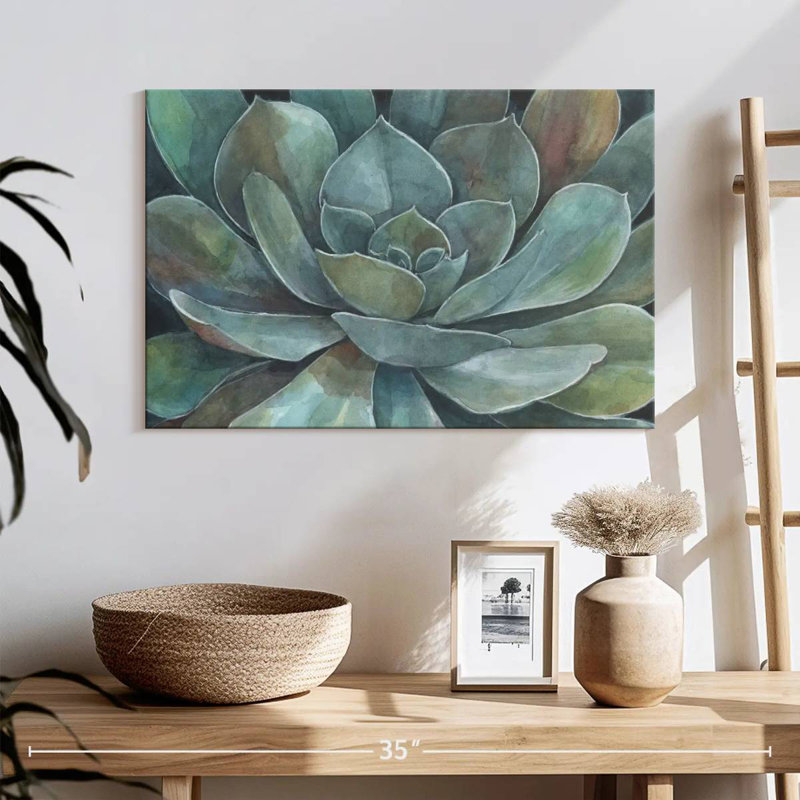 Harnek Rustic Succulent, 24" H x 36" W