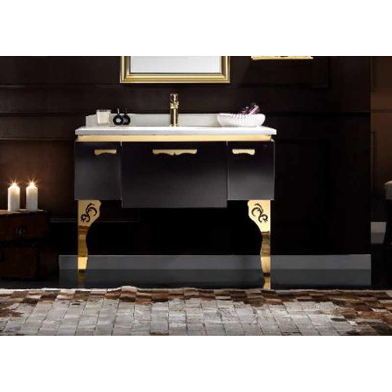 43'' W Single Bathroom Vanity Base