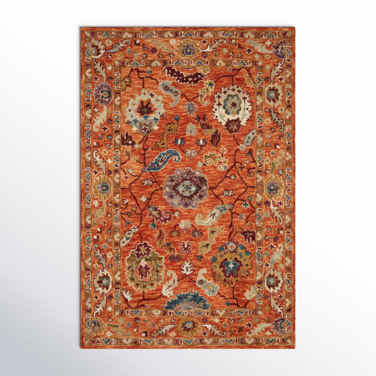 Fierros Wool Oriental Indoor Rug