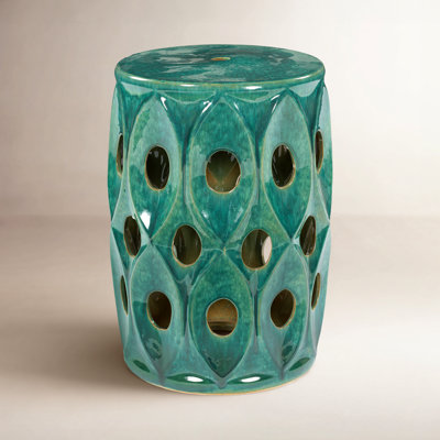 Ceramic Accent Stool
