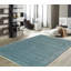 Geometric Area Rug in Light Blue-1570852353