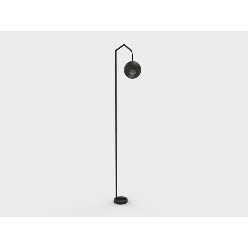 Lampe sur pied Amur Arc, Gunmetal, Gunmetal