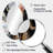 Black Gold Marble Splash I - Black Oval Wall Mirror Decor-1551191275