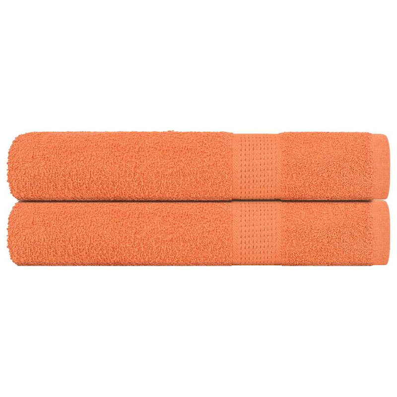Samatar 100% Cotton Bath Towel, Orange