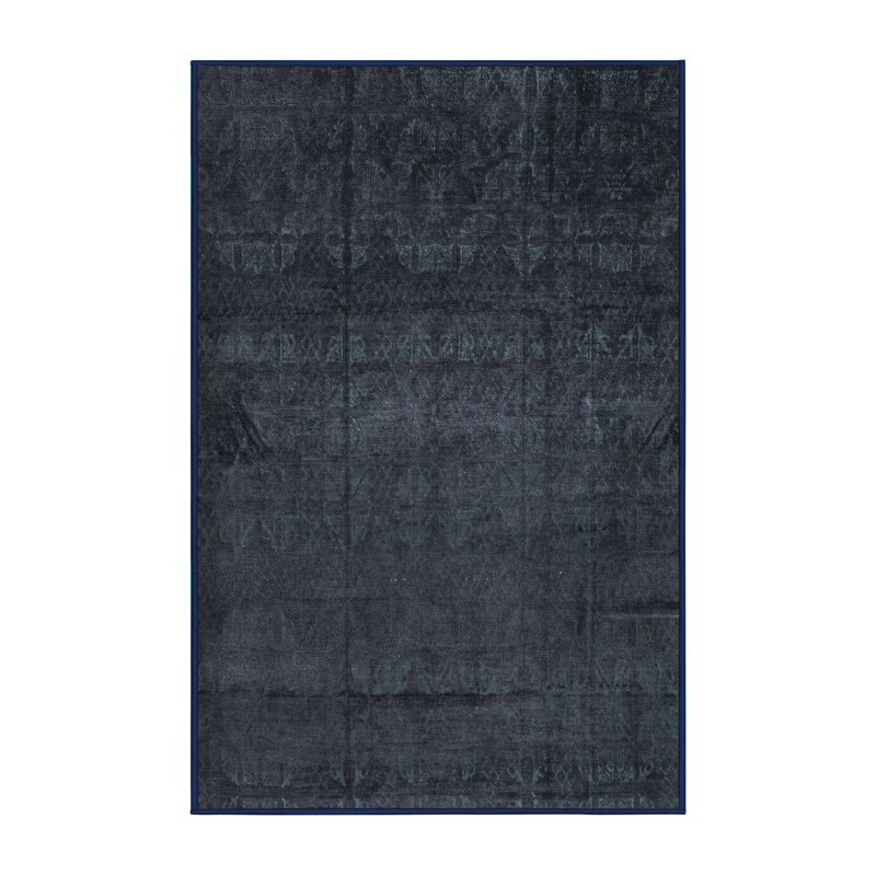 Tapis abstrait moderne 4492, Rectangle 7 pi x 10 pi