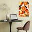 «Vibrant Oranges», art abstrait de fruits tropicaux-129151575