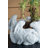 10X8x6.5" 5 Bunny Cement Planter
