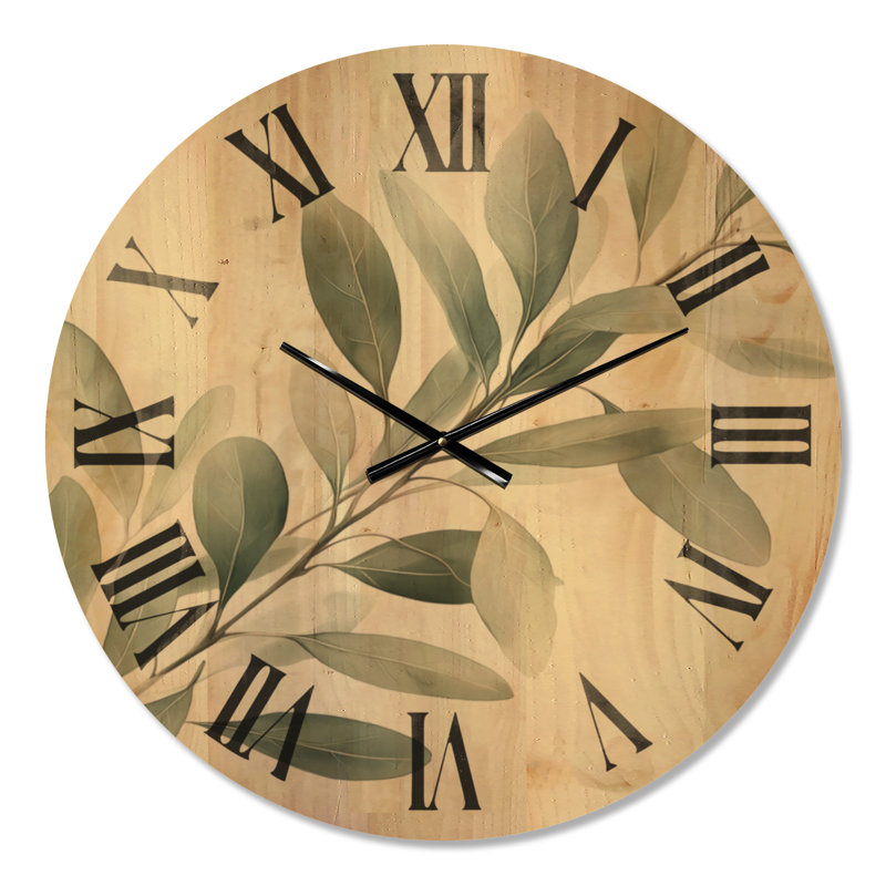 Horloge murale Botanical, Medium