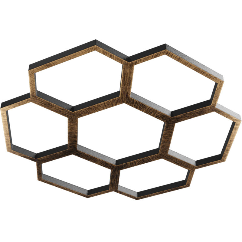 Médaillon 28 po x 28 po x P 12 po x P 3/4 po Florin, H 28 po x l 28 po x P 0,75 po, Bronze vieilli