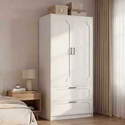 Armoire 71 "avec 2 tiroirs et tringle
