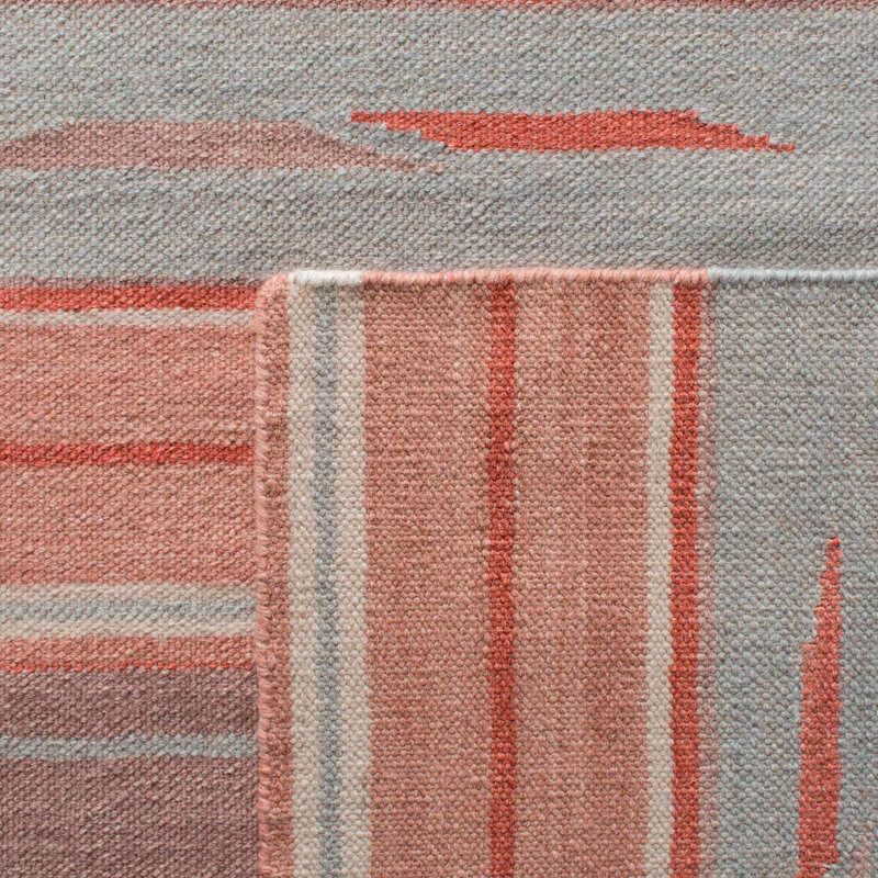 Ralph Lauren San Simeon Stripe Wool Striped Rug, Rectangle 2' x 3'