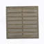 Ensemble modulaire d'extérieur en bois avec coussins, gris foncé