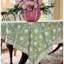 Eden Green Rectangle Tablecloth-697609563