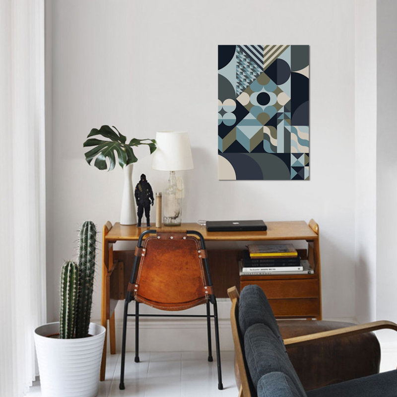 « frost », impression sur toile, H 18 po x l 12 po x P 1,5 po, Toile tendue, Pas de tapis
