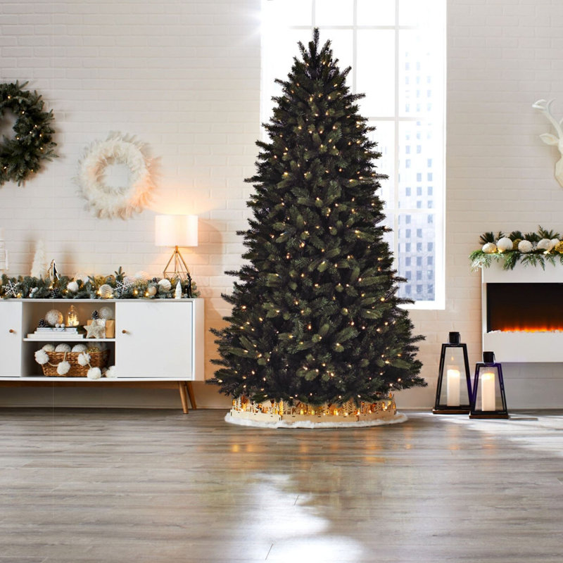 90' Lighted Pine Christmas Tree