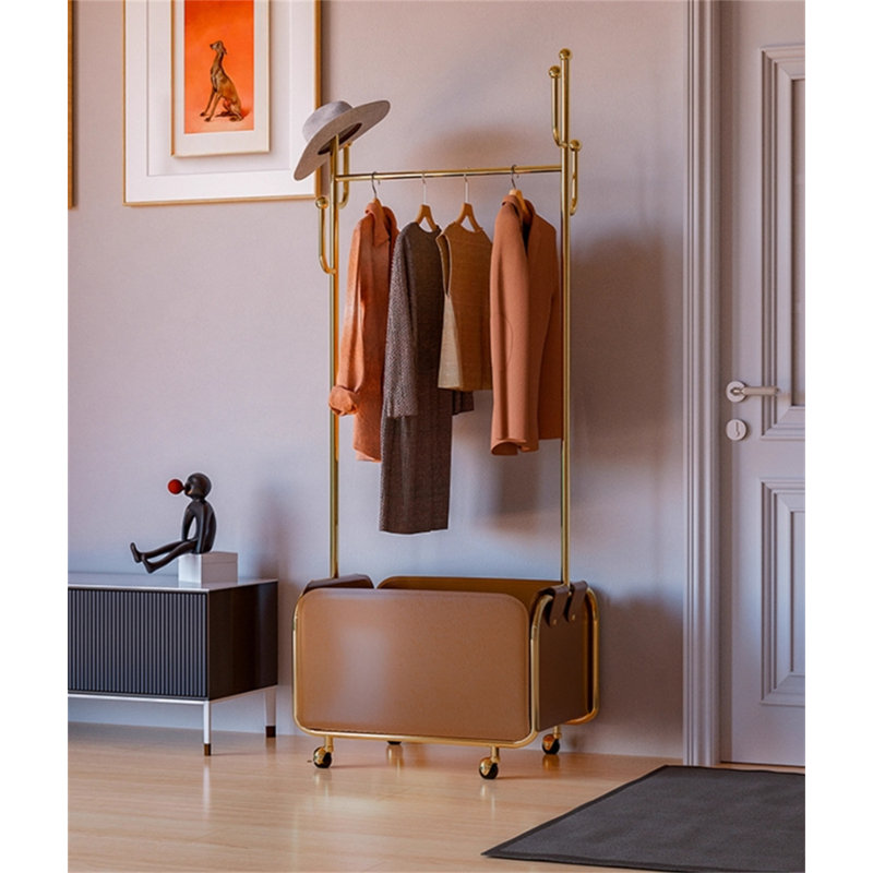 Portemanteaux scandinaves de luxe, Or/brun