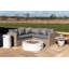 Hood Round Concrete Propane Smokeless Fire Pit