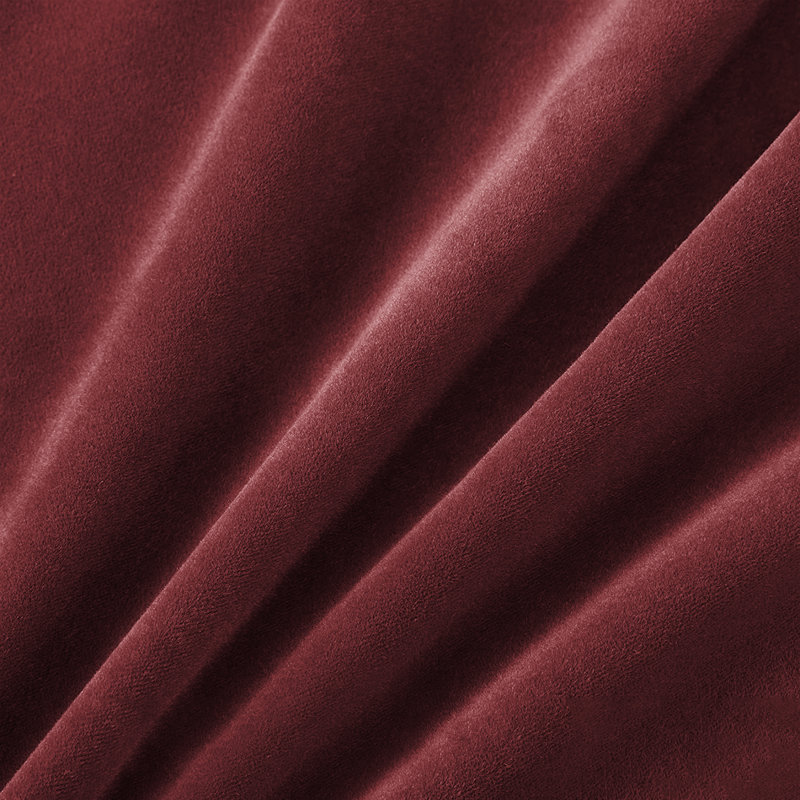 Balmers Square Pillow Cover, Burgundy