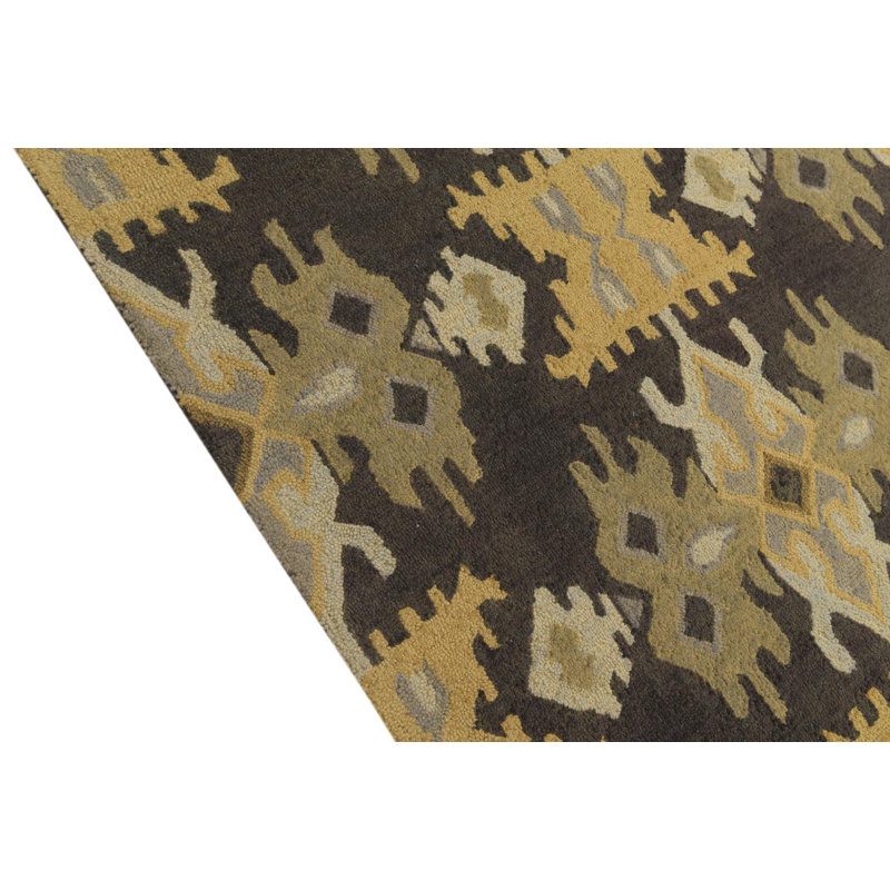 Tapis noir Otto