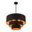 Bertan 4-Light Dimmable Adjustable Height Tiered Chandelier-2047410680-2047410663