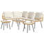 Rectangular 3 - Piece 4 - Person 90Cm L Outdoor Table Set-1814604532