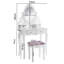 Galewood Dressing Table with Mirror