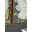 Reproduction d'art mural blanc et or, 20 x 20 pouces, de 4, couloir de salle à manger, 4 pour divers espaces, construction