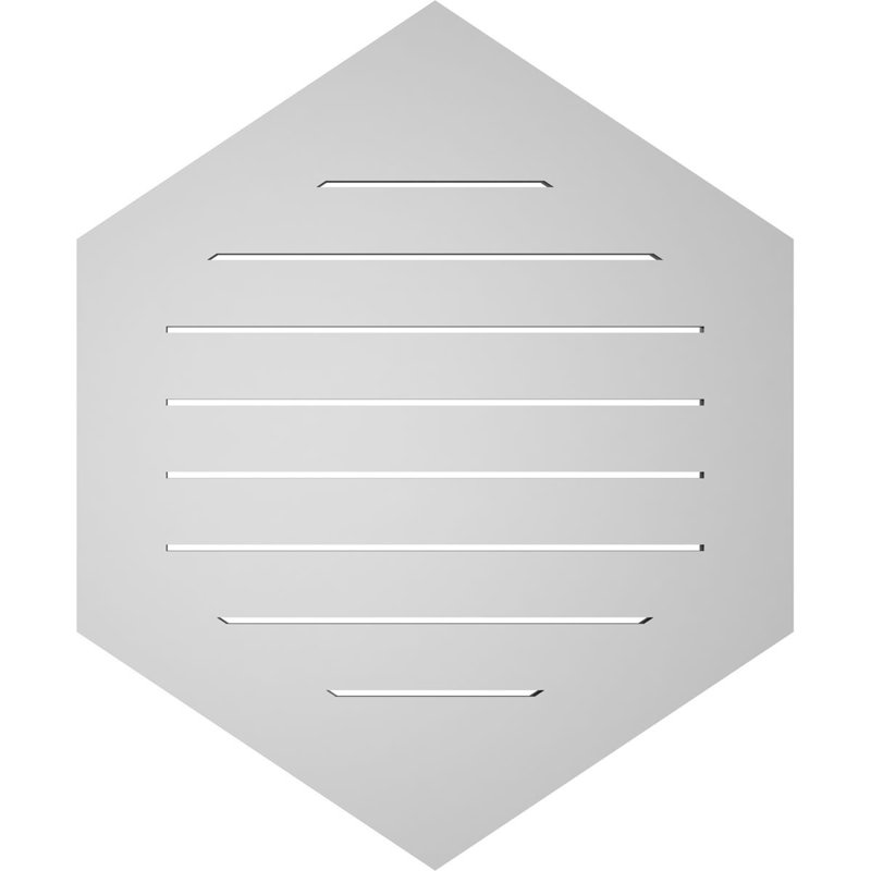 Pente verticale verticale en uréthane 8 pi, 1" H x 28" W x 34" L