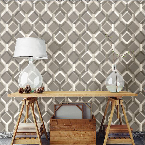 Geometric Roll, Brown