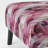 Subtle Leaves In Minimalism - Upholstered Floral & Pattern Accent Slipper Chair
