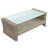 U-STYLE 4-Piece Outdoor Wicker Furniture Set - Weather-Resistant Sectional Sofa With Ottoman And Cushions For Patio And Garden-437200842