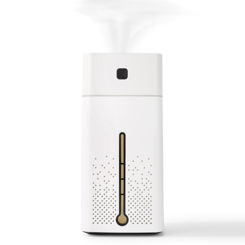 Techko Modern Sleek 1000Ml Ultrasonic Cool-Mist Tabletop Humidifier