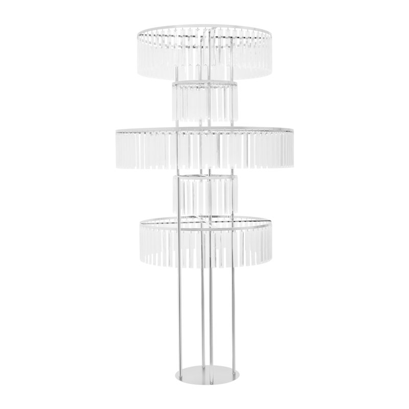 2Pcs 5-Tier Wedding Flower Stand Centerpieces